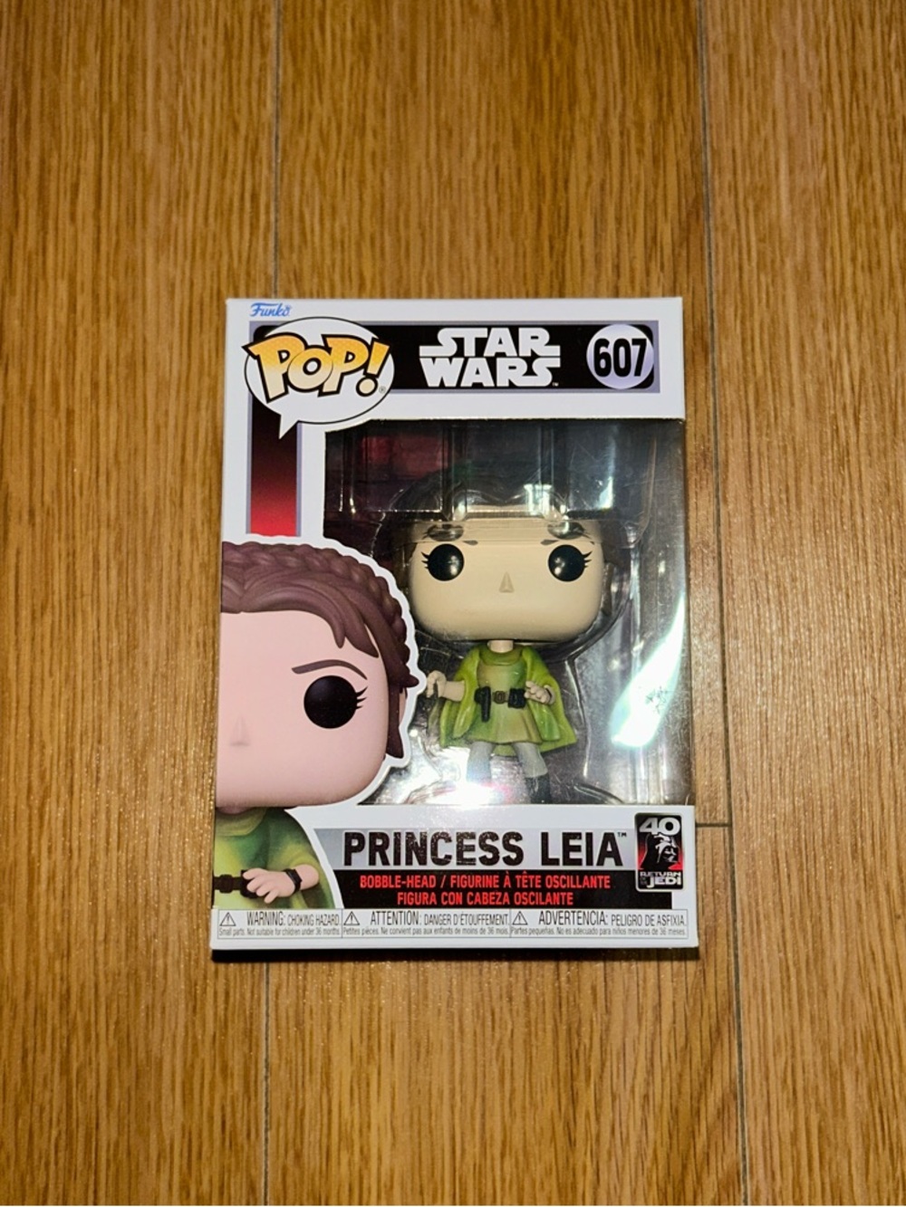 Funko Princess Leia POP! Vinyl Figure #607